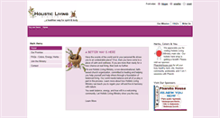 Desktop Screenshot of holisticlivingministry.org